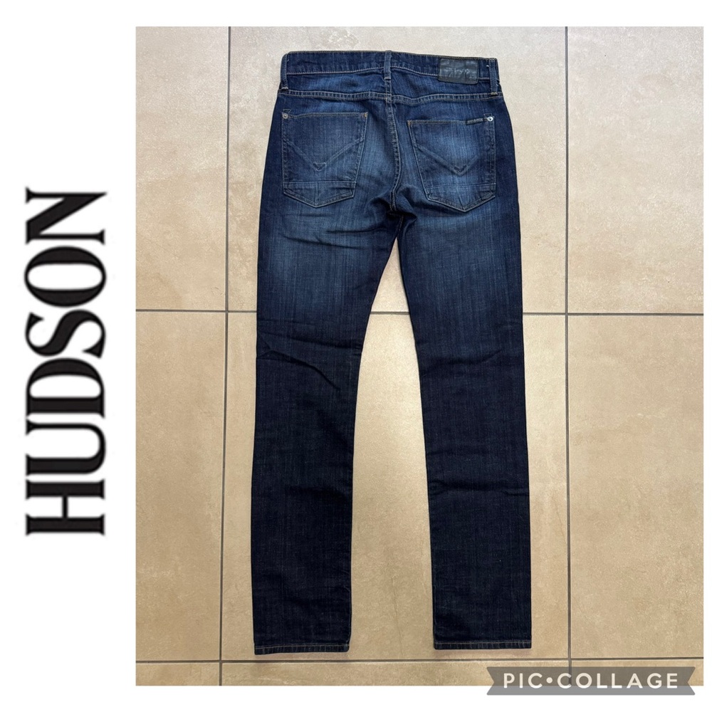 🦋Hudson Men’s Blake Slim Straight Zip Fly Premium Denim🦋